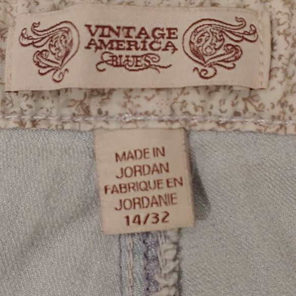 Vintage America Blues Capri's - Picture 3 of 5